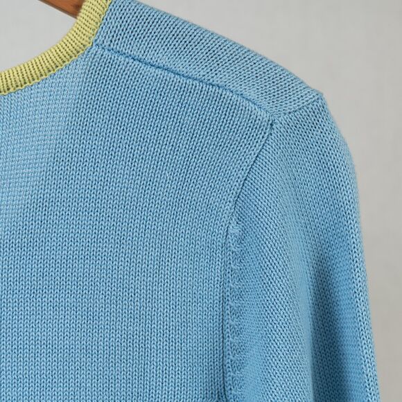 Paul Harris Design V-neck sweater size L - Picture 7 of 9